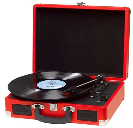 DENVER VPL-120 - turntable - Platespiller Rød
