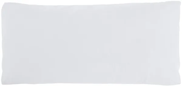 LAFORMA Dulcia pute - silikonhulfiber, hvit bomull (30x60)