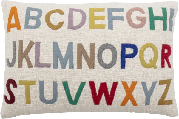 BLOOMINGVILLE MINI Lexi Pute, Naturlig, Bomull, L60xW40 cm